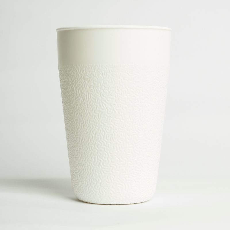 Tirolix - Bicchieri Riciclabili 40 cl Bianco Naturale