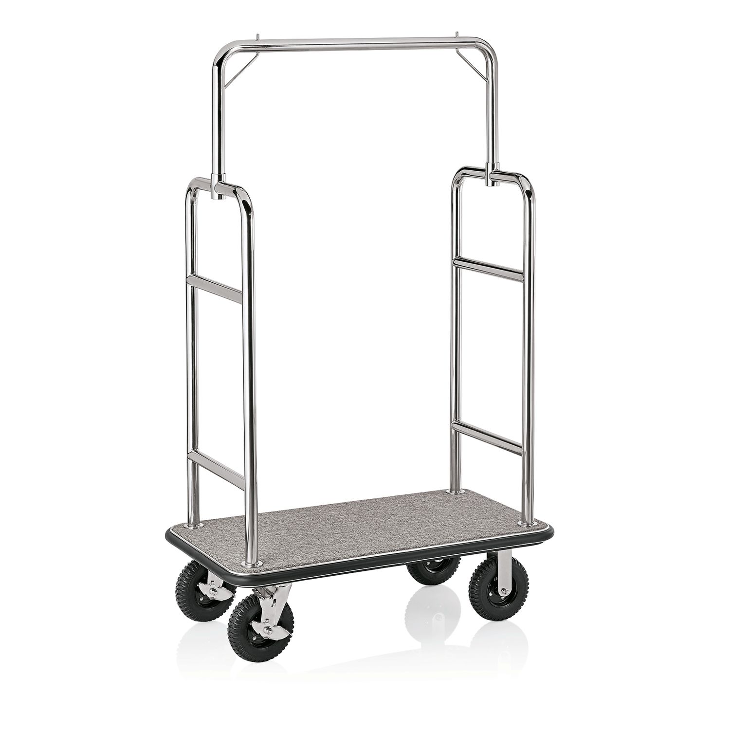 Tirolix - Carrello portabagagli 112 x 60 x 185 cm Argento Transit