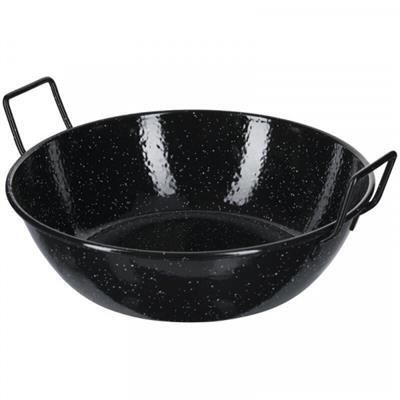 Tegame Fondo 2 Manici 18 cm Ferro Smaltato - Garcima