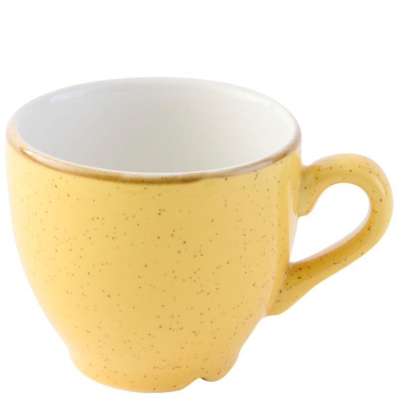 Tazza Espresso 10 Cl Stonecast Mustard Seed Yellow - Churchill