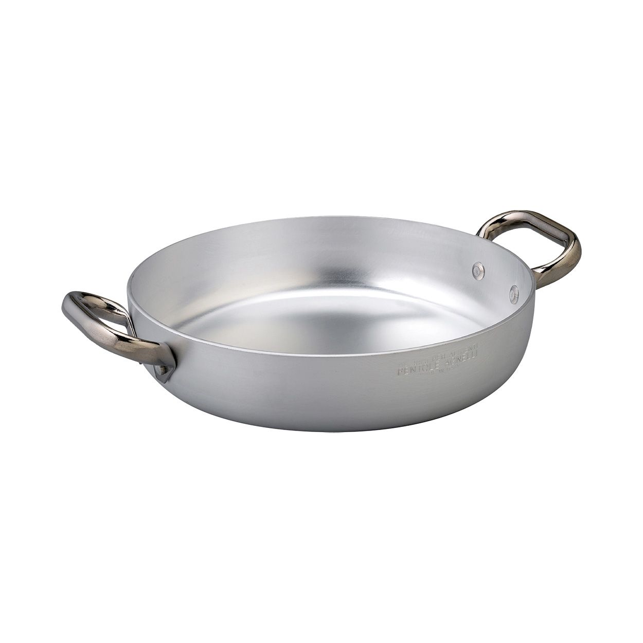 Tegame 24 cm Alluminio Induzione - 3 mm - Agnelli