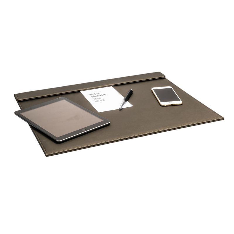 Tappetino da scrivania Londoner Taupe 500 x 14 x 405 mm - Aliseo