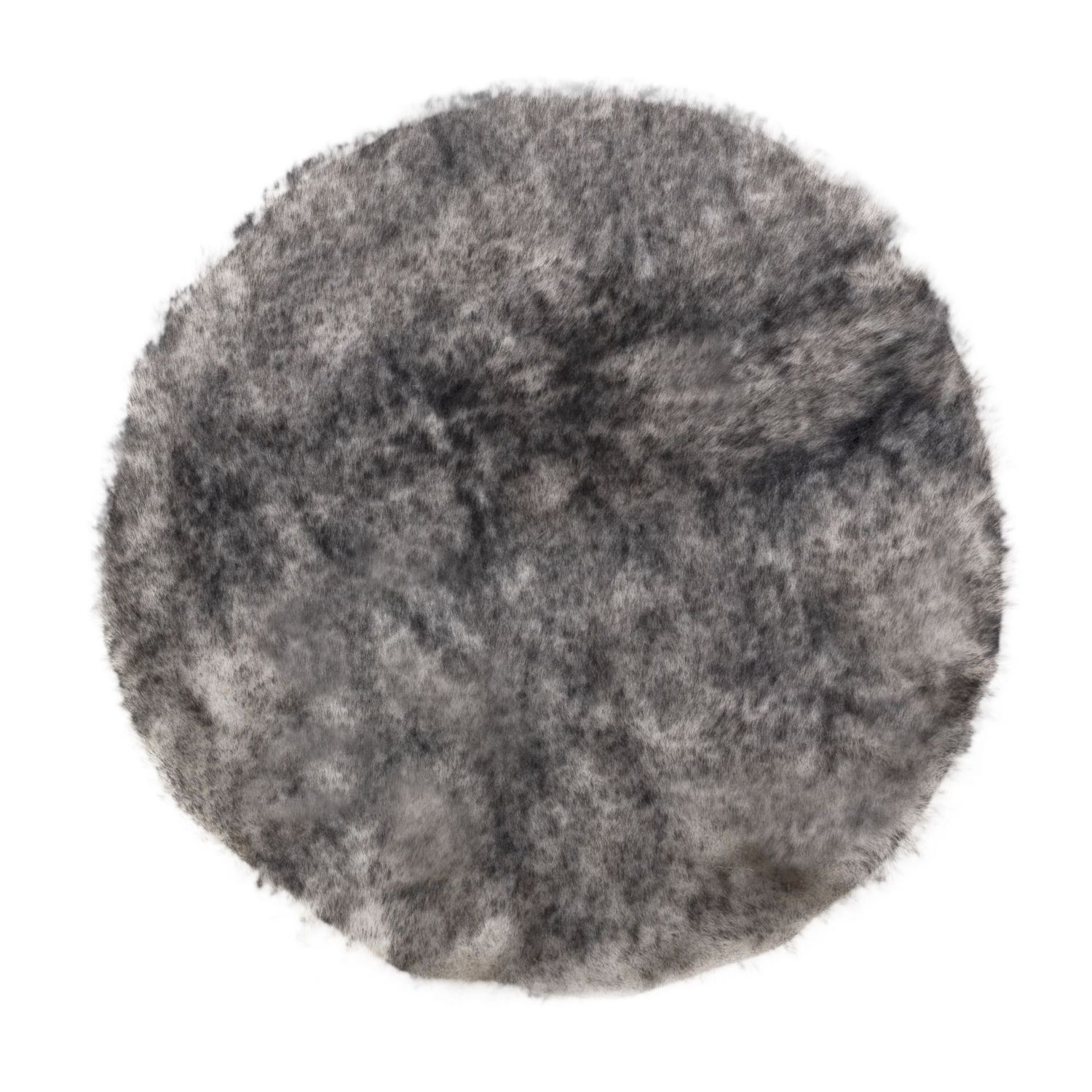 Tappeto in pelliccia di coniglio 35 cm Grigio Chiaro - Tirolix