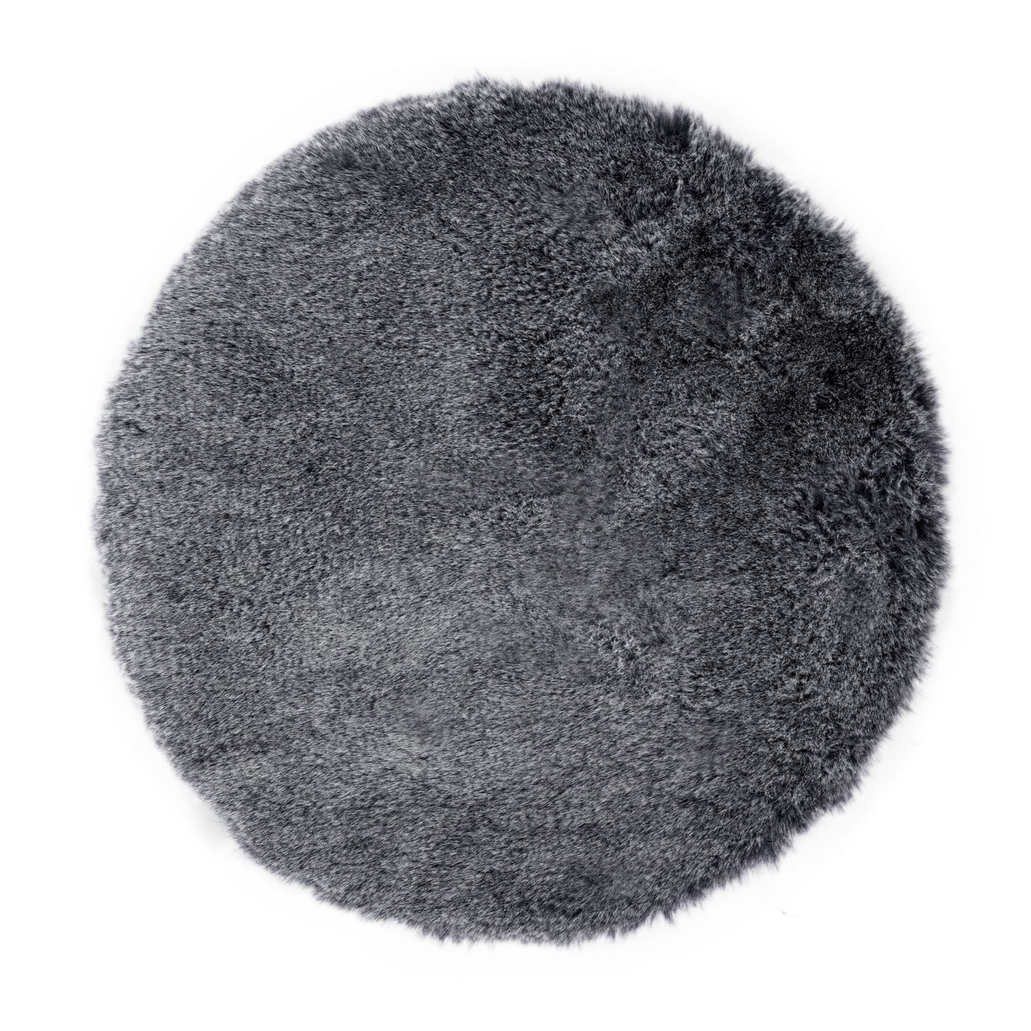 Tappeto in pelliccia di coniglio 35 cm Grigio - Tirolix
