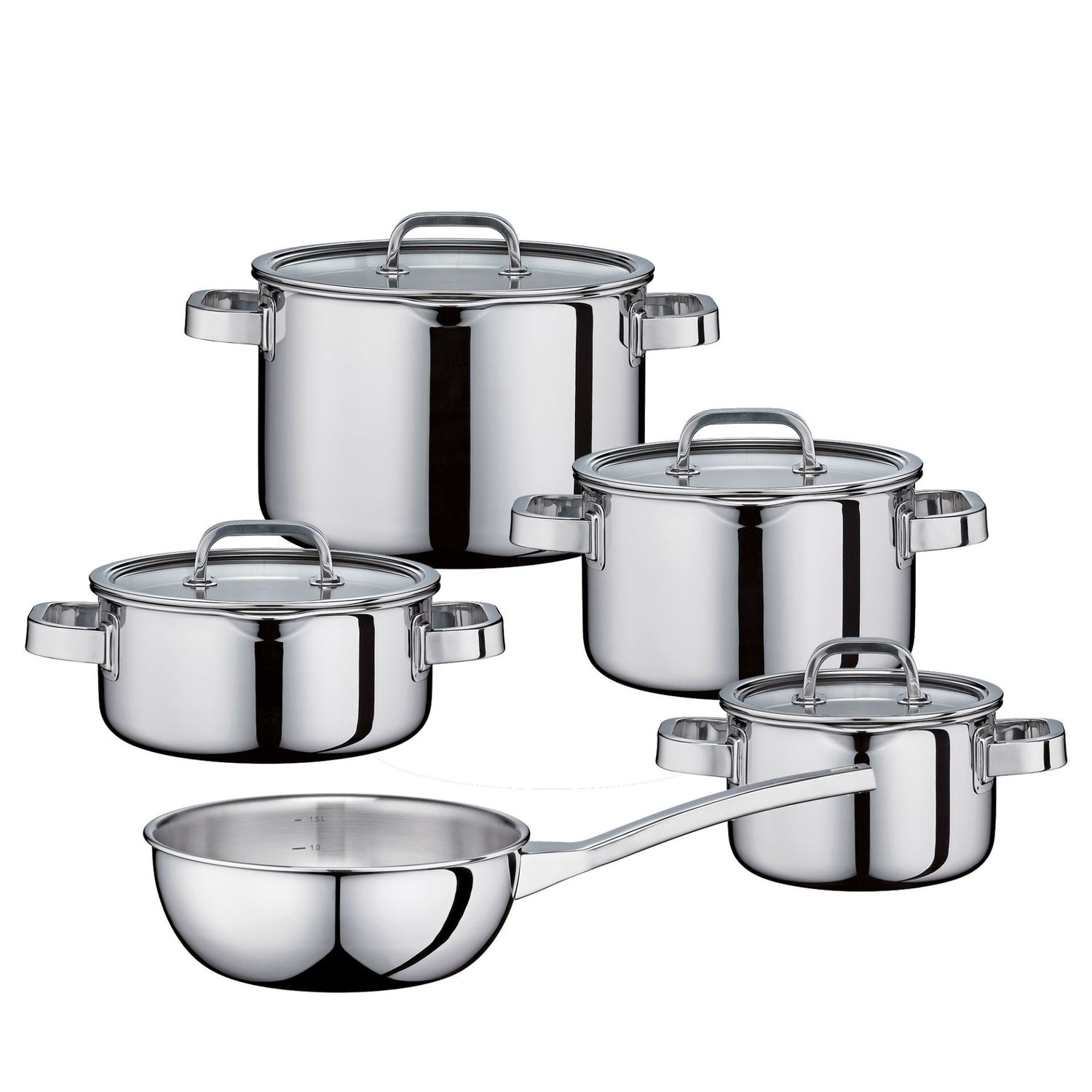 Spring - Set di pentole 5 pezzi Finesse2+