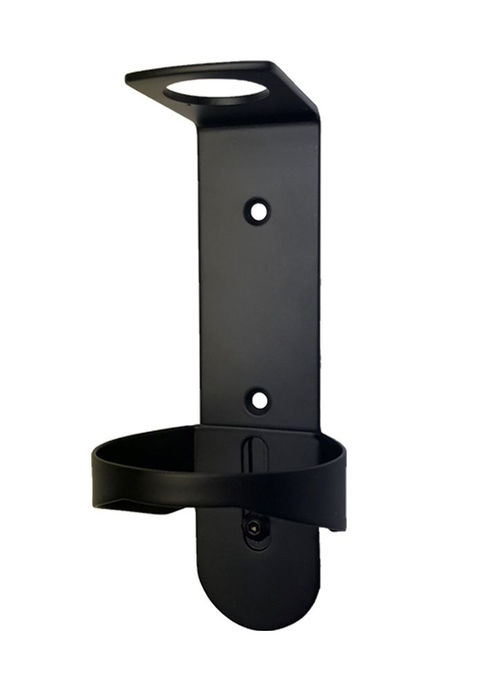 Supporto per dispenser a pompa 360 ml nero - Tirolix