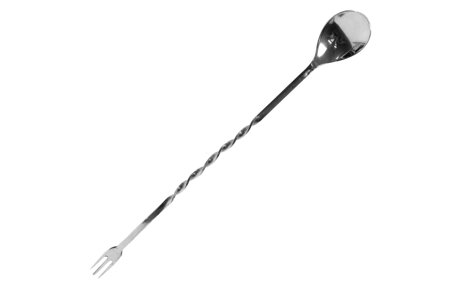 Tablecraft - Cucchiaio miscelatore con forchettina 28 cm Cash e Carry