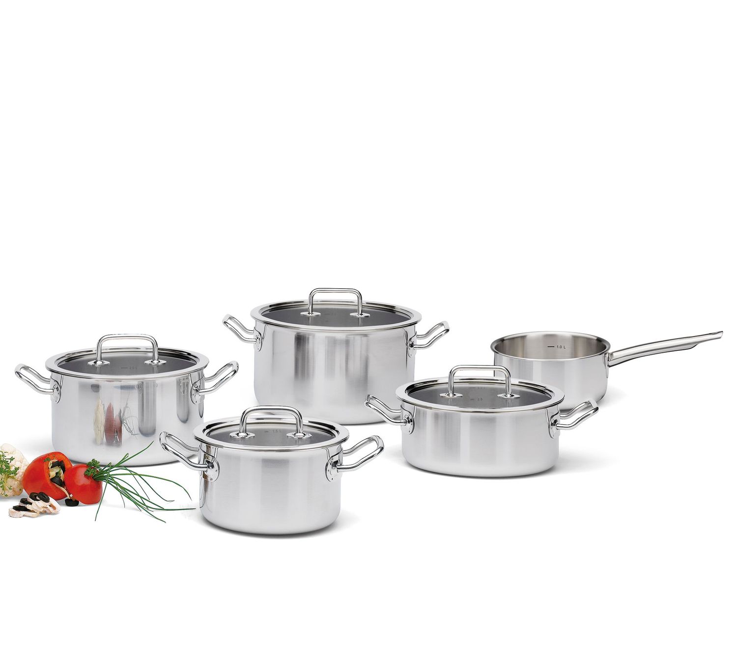 Spring - Set di pentole 5 pezzi Brigade Basic