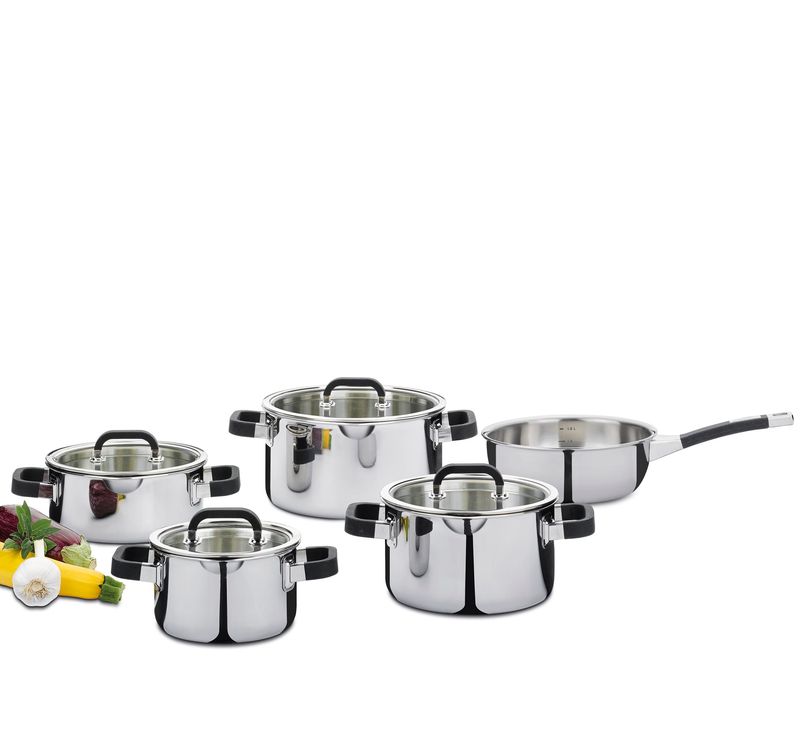 Spring - Set di pentole 5 pezzi Fusion2+