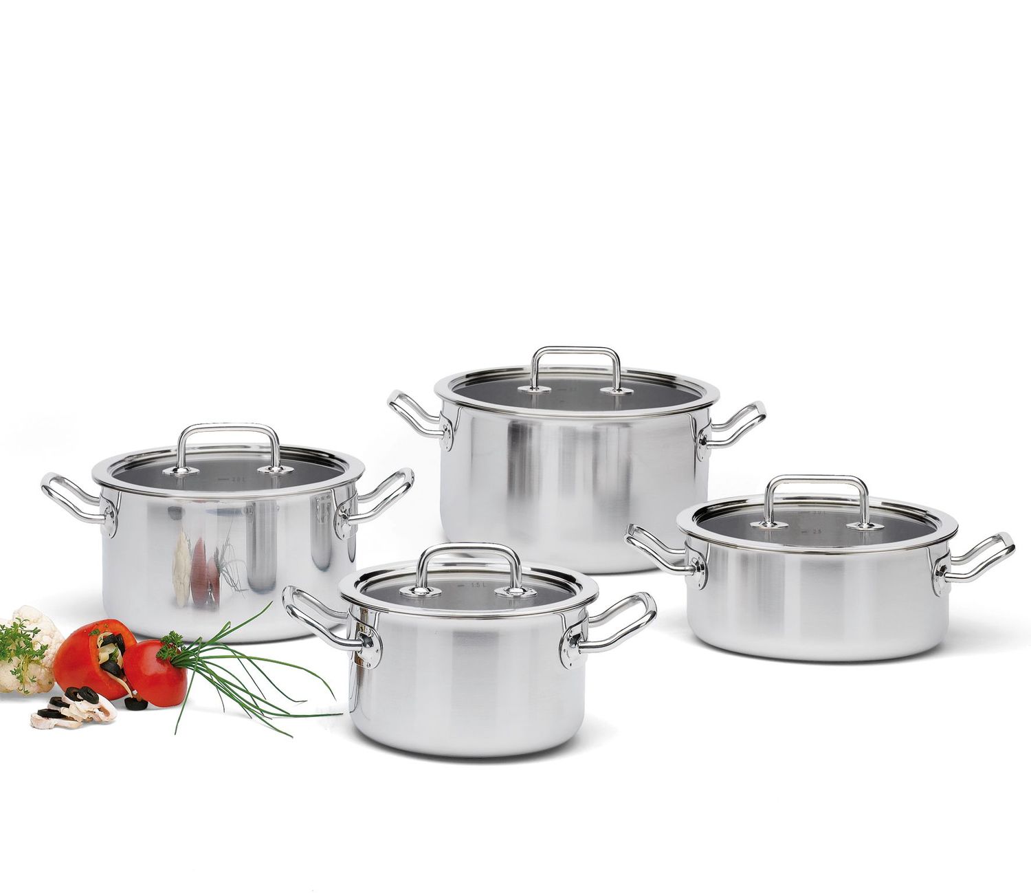 Spring - Set di pentole 4 pezzi Brigade Basic