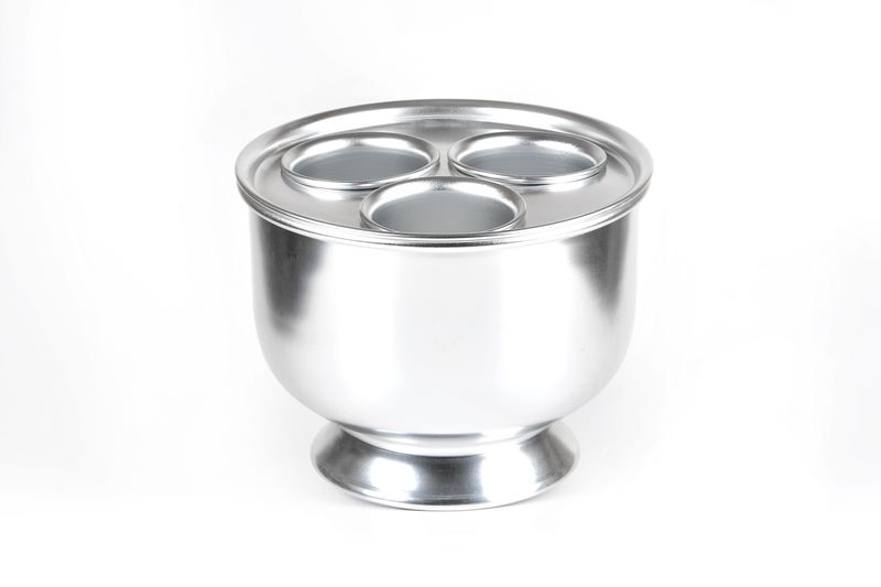 Spumantiera alluminio ossidata per 3 bottiglie 126 - Tirolix