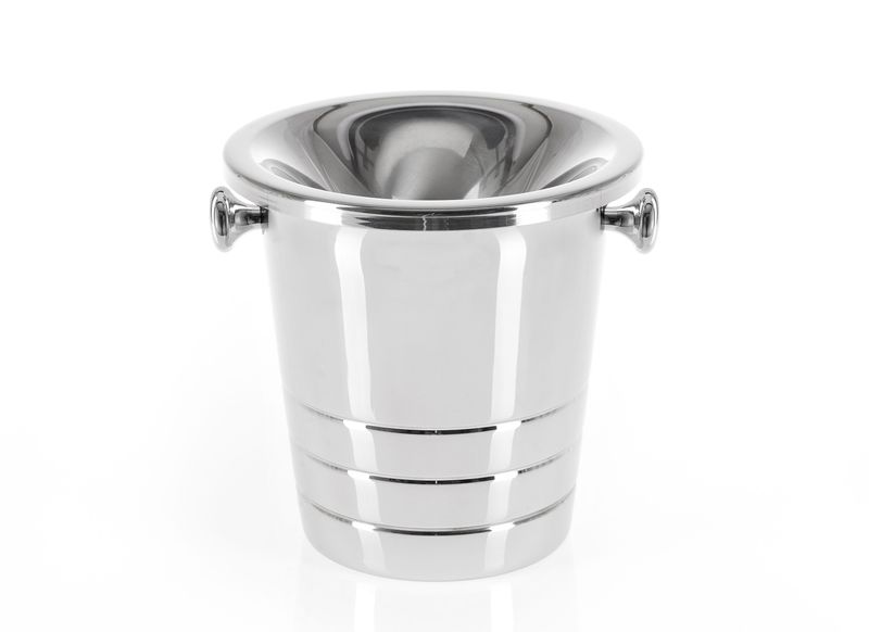 Sputacchiera acciaio con pomoli cromati 2038 - Tirolix