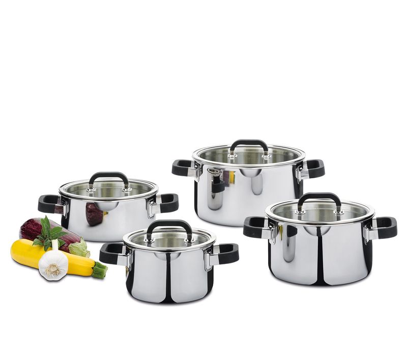 Spring - Set di pentole 4 pezzi Fusion2+