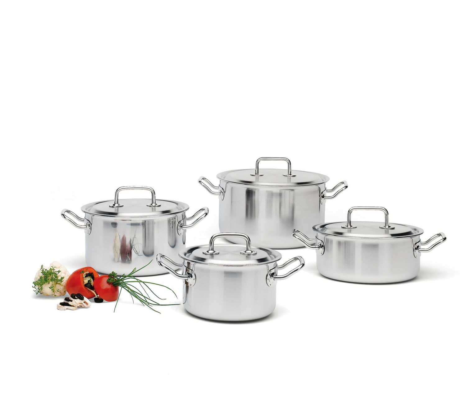 Spring - Set di pentole 4 pezzi Brigade Premium