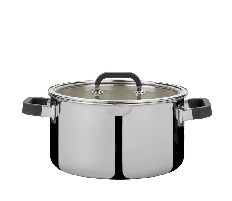 Spring - Pentola alta con coperchio 24 cm Fusion2+