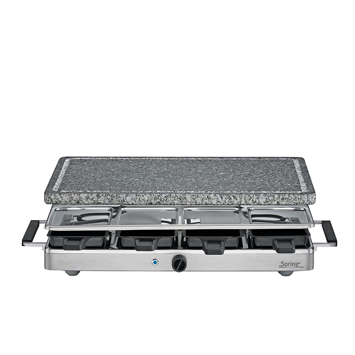 Spring - Raclette con piastra in granito 48 x 27 cm Raclette8 Classic