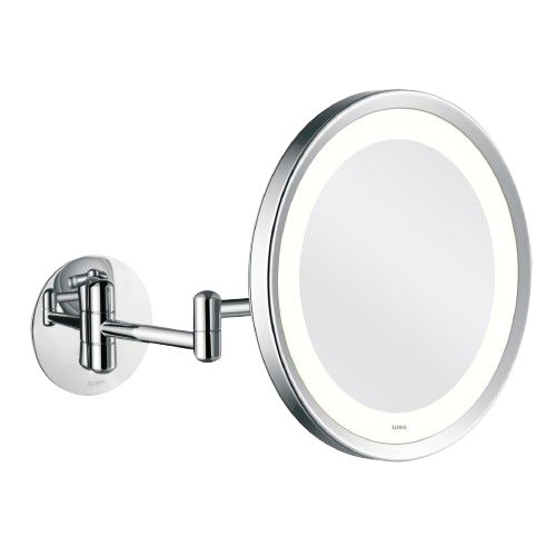 Specchio illuminato con braccio doppio Led Lunatec 240 mm - Aliseo