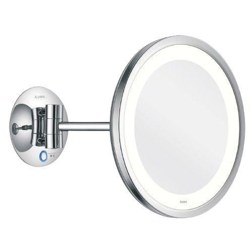 Specchio illuminato con braccio singolo Led Saturn T3 220 mm - Aliseo