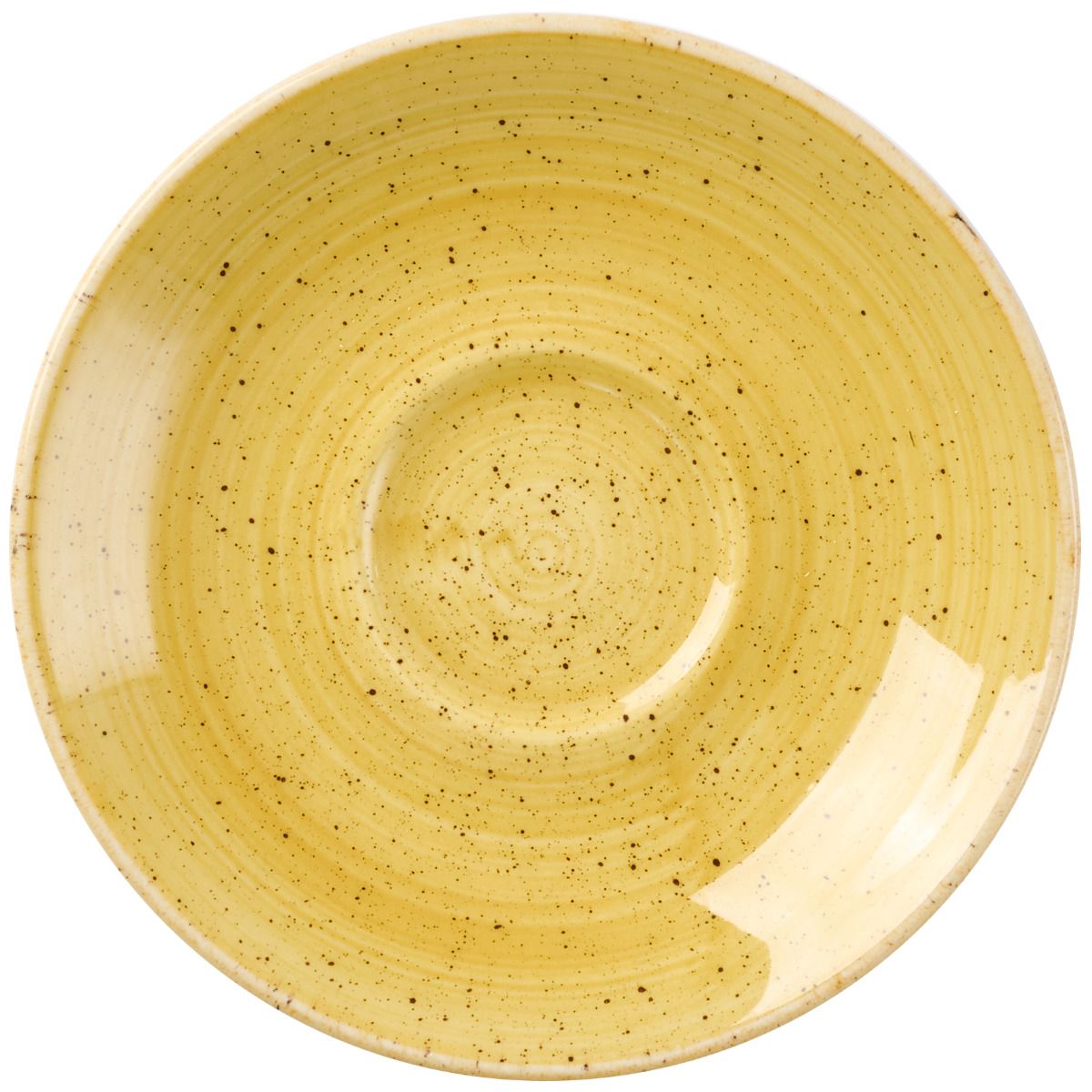 Sottotazza Espresso 11,8 Cm Stonecast Mustard Seed Yellow - Churchill