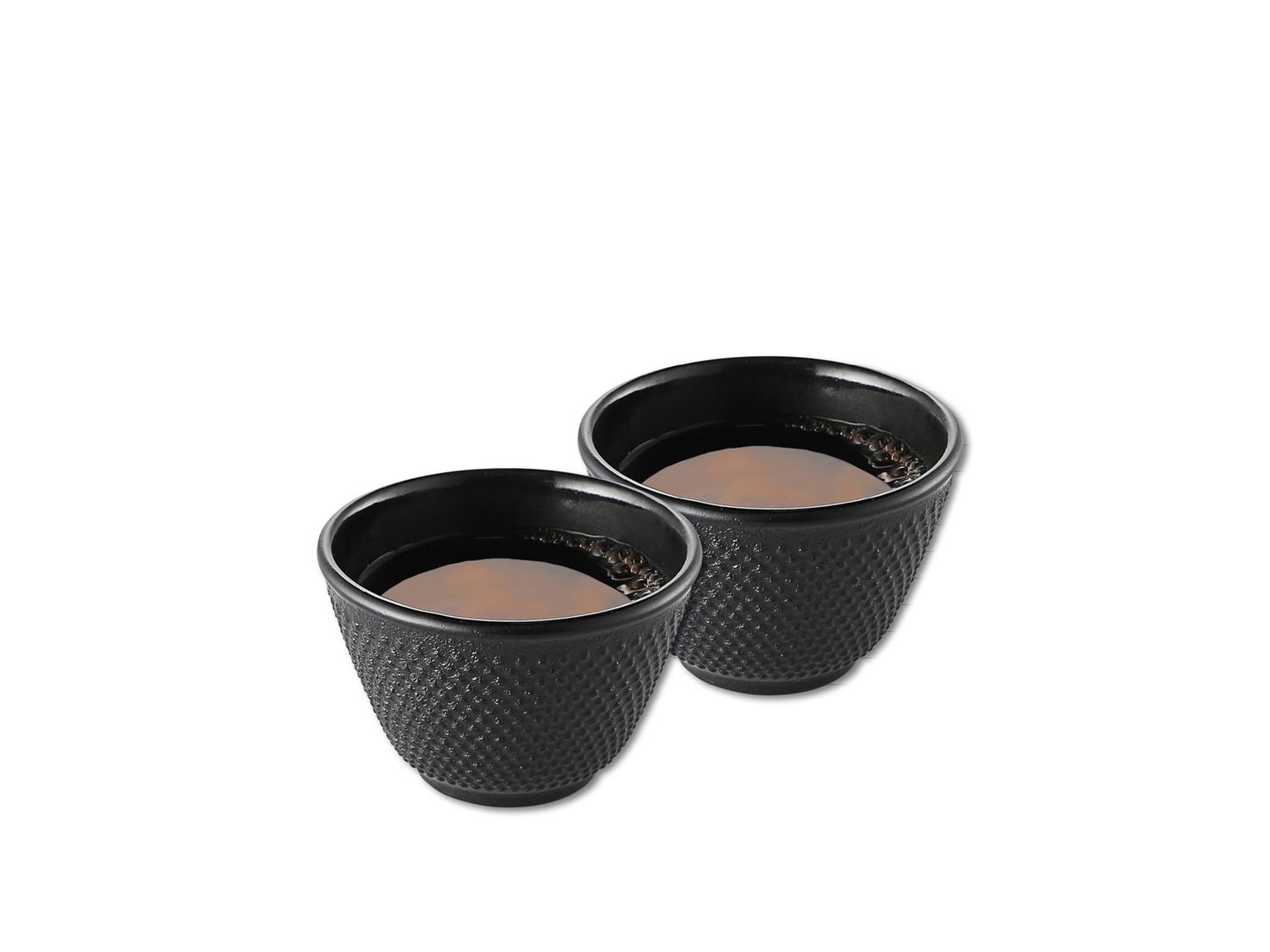 Set di 2 bicchieri 100 ml in ghisa - Weis