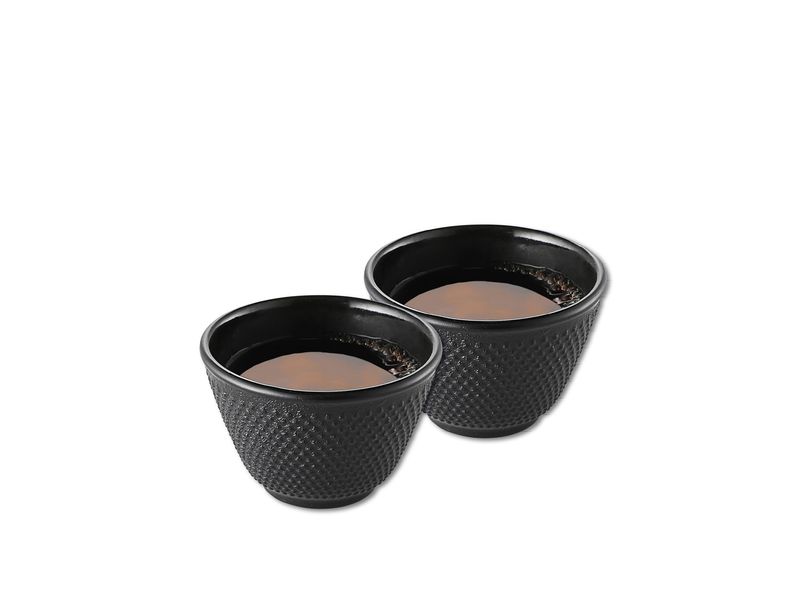 Set di 2 bicchieri 100 ml in ghisa - Weis