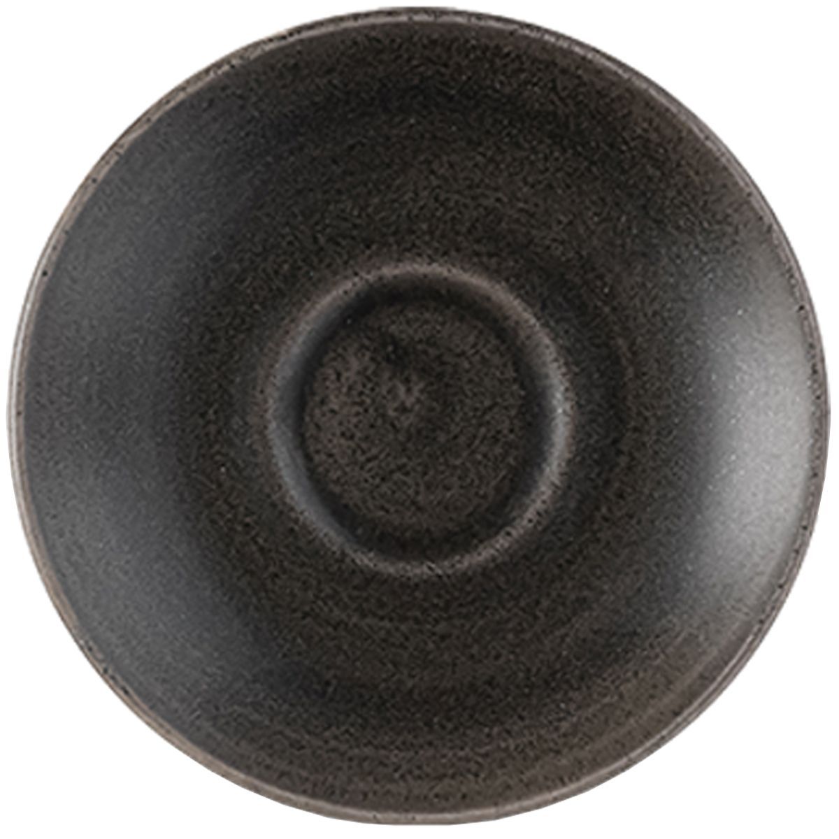 Sottotazza Cappuccino 15,6 Cm Stonecast Patina Iron Black - Churchill