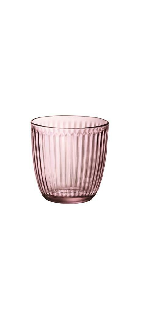 Set 6 Bicchiere Acqua 29 cl Lilac Rose Line - Bormioli Rocco