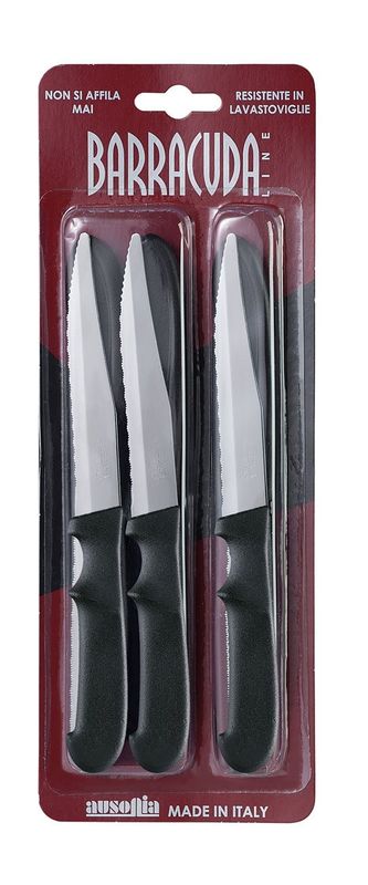 Set 6 Coltello Bistecca 11 cm Barracuda - Ausonia