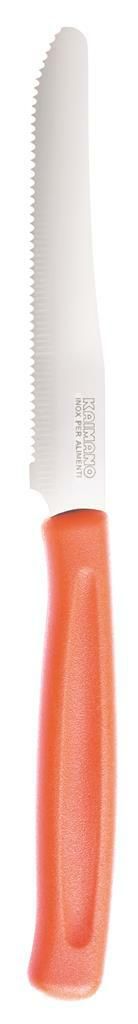 Set 6 Coltello Tavola Arancione Dinamik - Kaimano