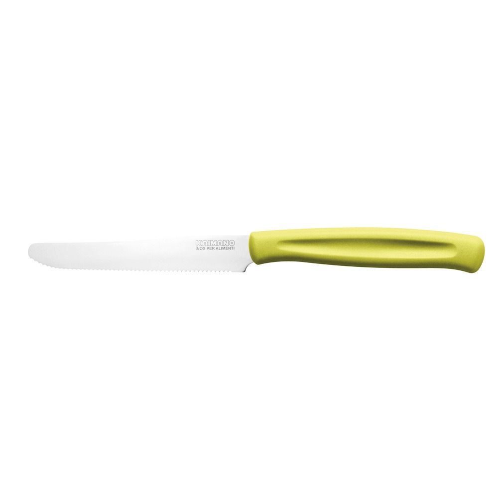 Set 6 Coltello Tavola Verde Acido Dinamik - Kaimano