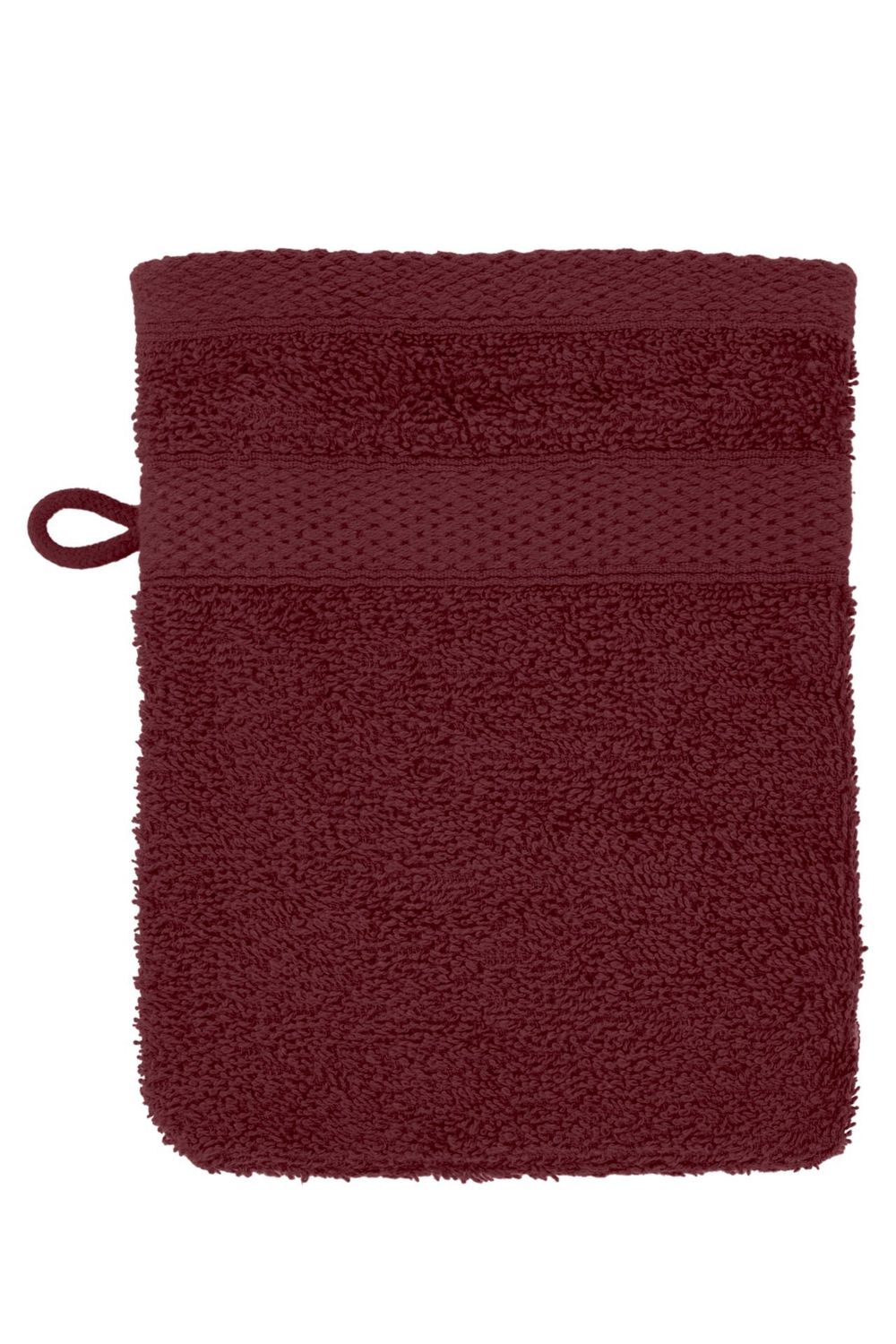 Set 2 manopole in spugna 15 x 21 cm Rosso Scuro - Tirolix