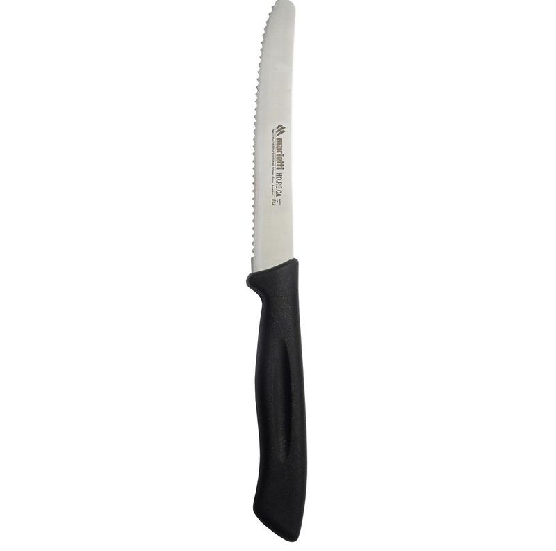 Set 2 Coltello Tavola 23 cm Top Nero - Marietti