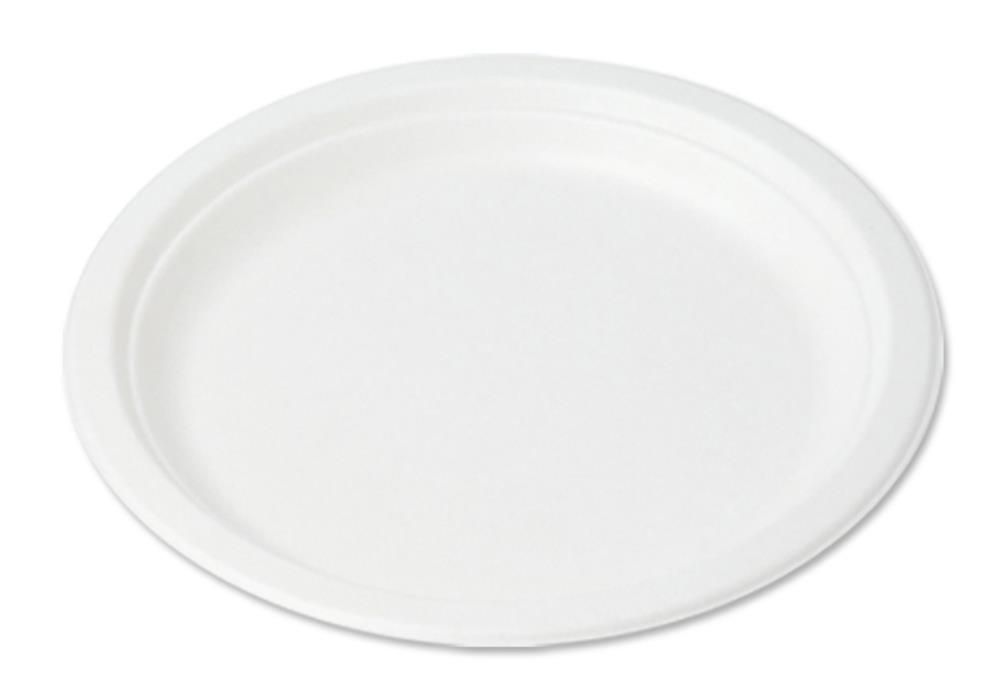 Set 500 Piatto piano in polpa 26 cm Classic - Byo