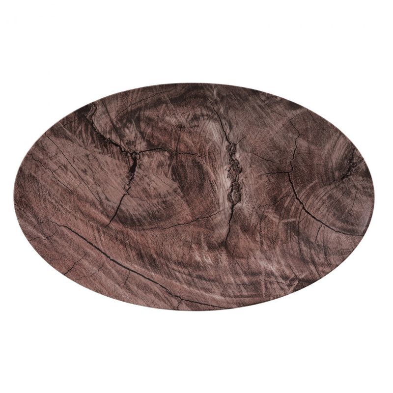 Seltmann - Coup fine dinning - Piatto coupe 40x25,5 cm M5379  Oak