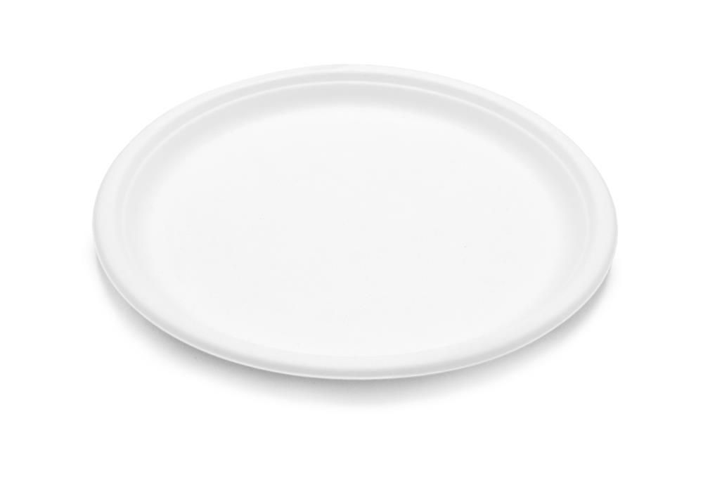 Set 1000 Piatto piano in polpa 21 cm Bordofino - Byo