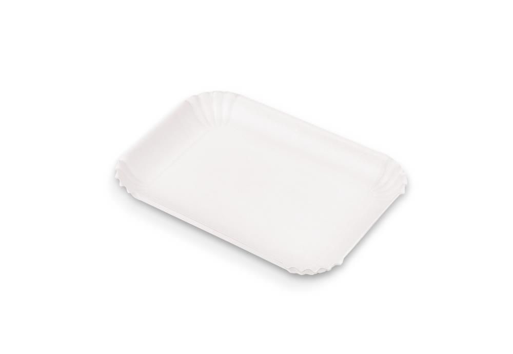 Set 1000 Piatto vassoio in polpa 18,5 x 13 cm - Byo