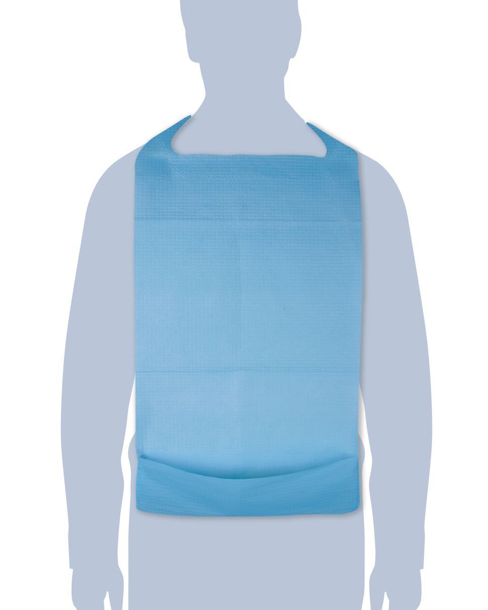 Set 1000 Bavaglio in carta 64 x 37 cm Cleany - Byo