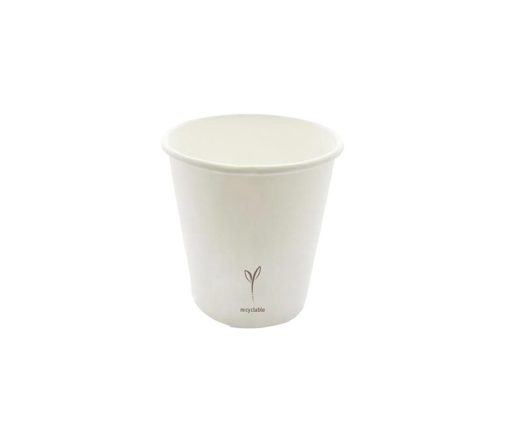 Set 1000 Bicchiere caffè in carta bianco 80 ml - Byo