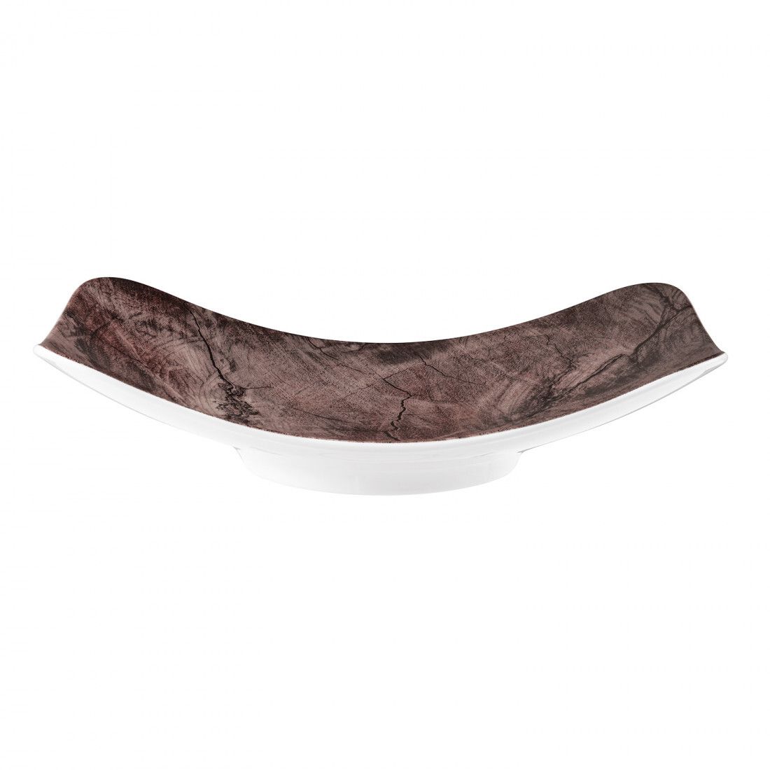 Seltmann - Coup fine dinning - ciotola coupe rettangolare 25,5x18 cm* M5386 Oak