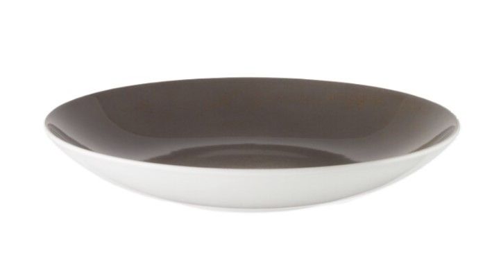 Schönwald -  Piatto fondo 24 cm Unique Darkgrey Pottery