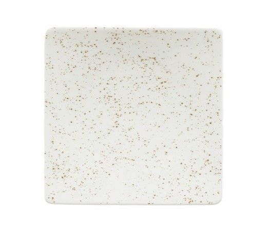 Schönwald - Piatto semifondo quadrato 24 cm Unique White Pottery