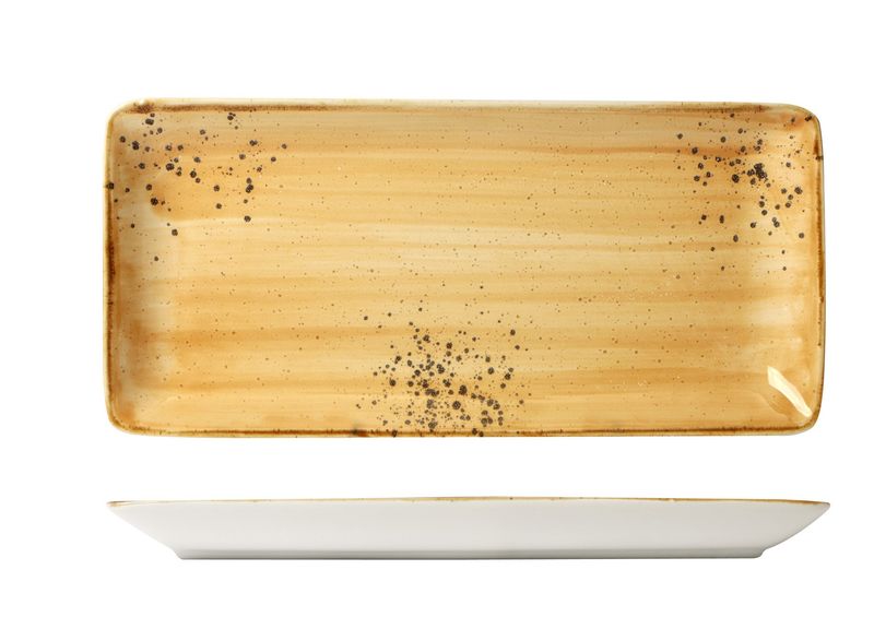 Sango Hospitality - Vassoio rettangolare 25 x 10 cm Java Sunrise Yellow