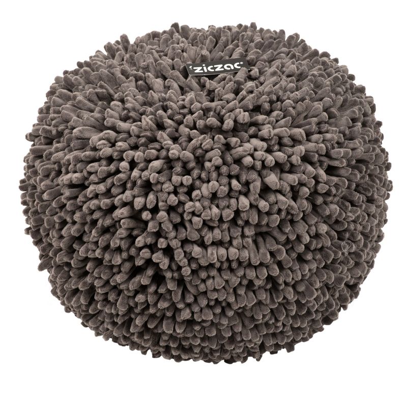 Pouf a punta 35 x 50 cm Grigio - Tirolix