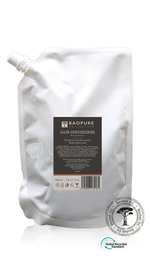 Ricarica balsamo per capelli 360 ml collezione BAOPURE - Tirolix