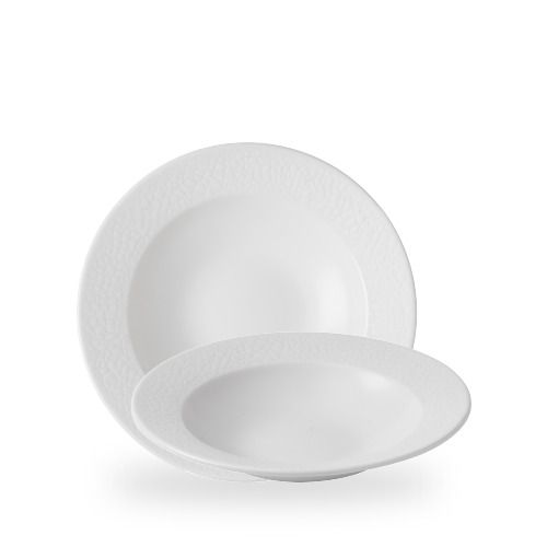 Rimmed Bowl 25 cm Viana White - Churchill
