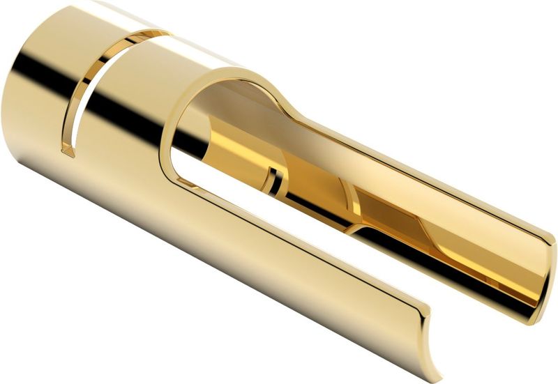 Poggiaposate Tube 2 Posizioni PVD Gold Inox 18/10 cm. 5,6 Diam. cm. 2 - Abert