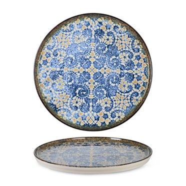 Rinart - Piatto Piano Impilabile 20 cm Bluet Premium