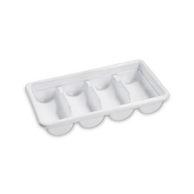 Portaposate 52 x 28,5 cm Bianco Self Service - Giganplast