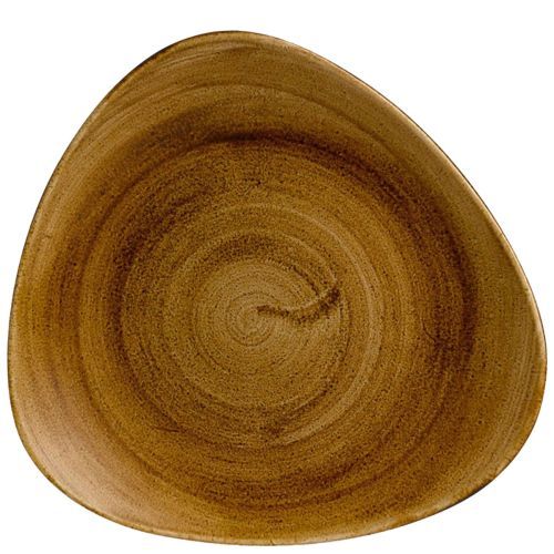 Piatto Triangolare 28,5 Cm Stonecast Patina Vintage Copper - Churchill