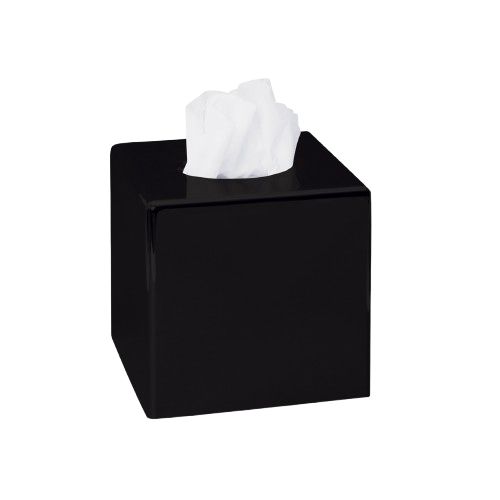 Portafazzoletti Essentials Nero 136 x 130 x 136 mm - Aliseo